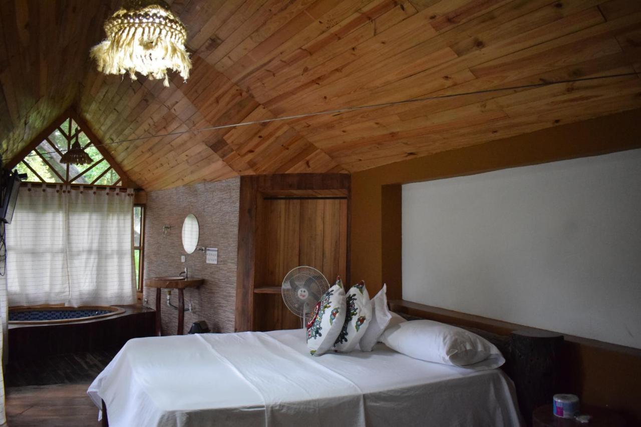 Ecohostal Rio Piedra El Zaino Exteriör bild