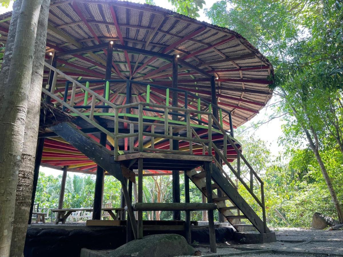 Ecohostal Rio Piedra El Zaino Exteriör bild
